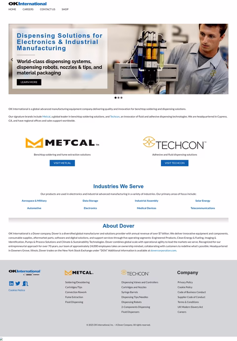 Ok-International Homepage 1440px