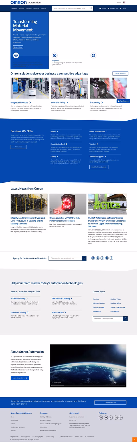 Omron-Adept-Technologies En/Us/ 1440px