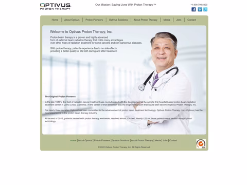 Optivus Homepage 1440px