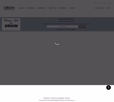 Orion-Ornamental-Iron Homepage 1440px