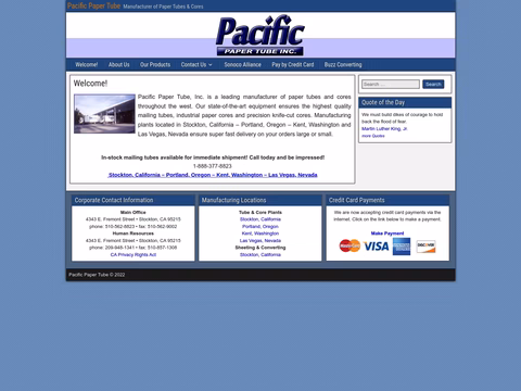 Pacific-Paper-Tube Homepage 1440px