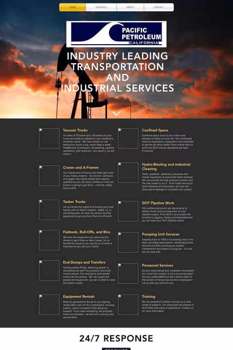 Pacific-Petroleum-California Homepage 1440px