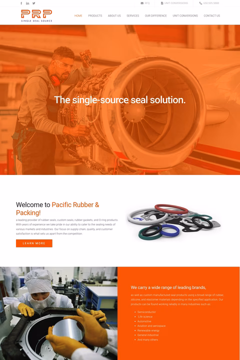 Pacific-Rubber-Packing Homepage 1440px