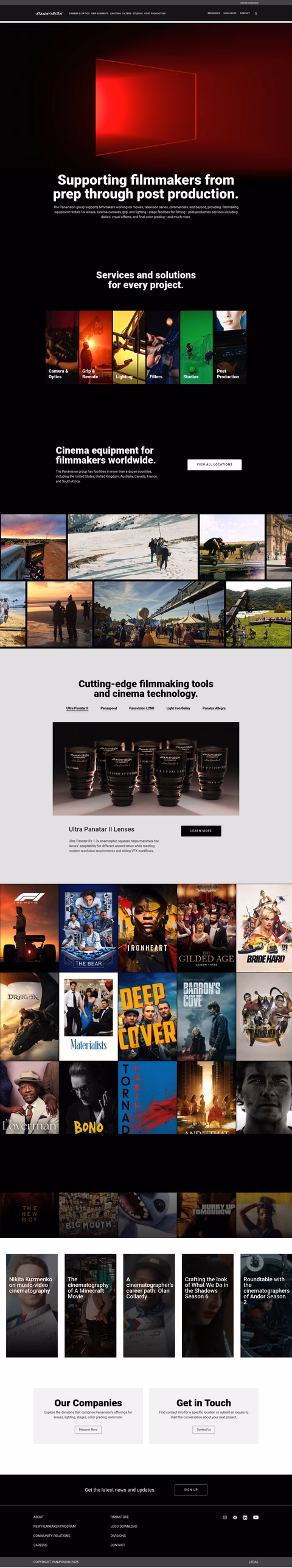 Panavision Homepage 1440px