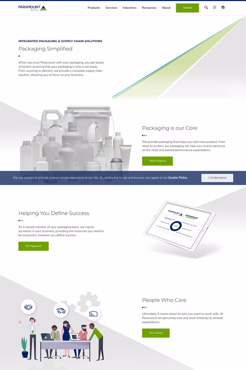 Paramount-Global Homepage 1440px