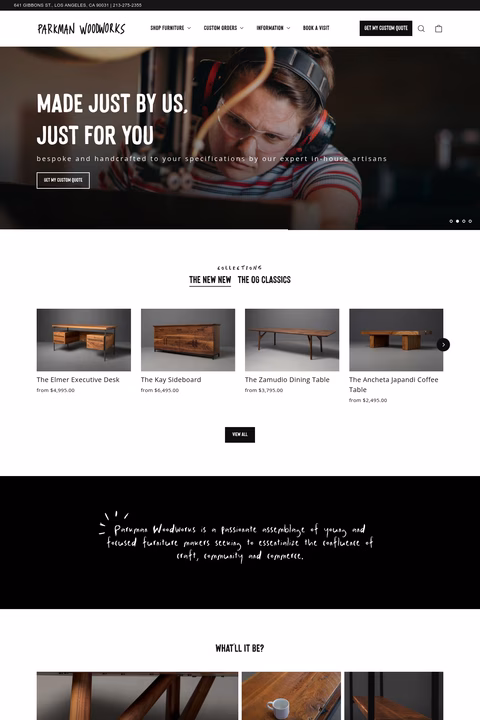 Parkman-Woodworks Homepage 1440px