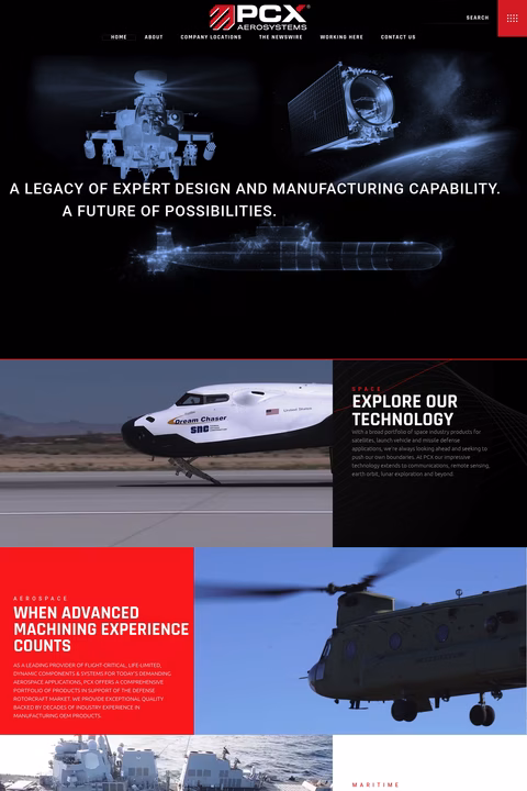 Pcx-Aerosytems Homepage 1440px