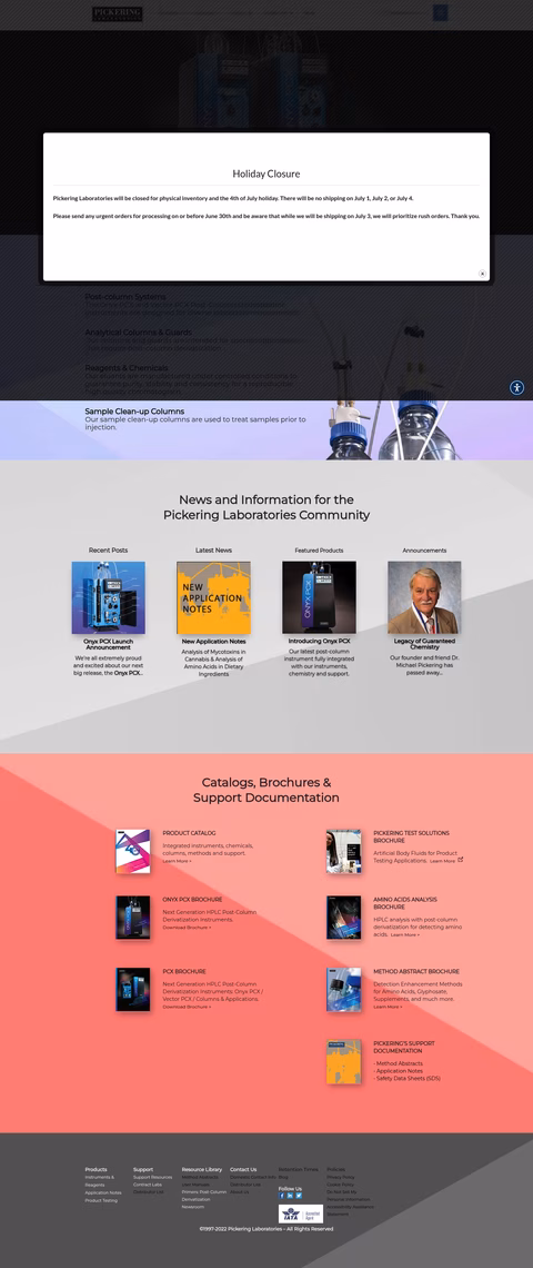 Pickering-Laboratories Homepage 1440px