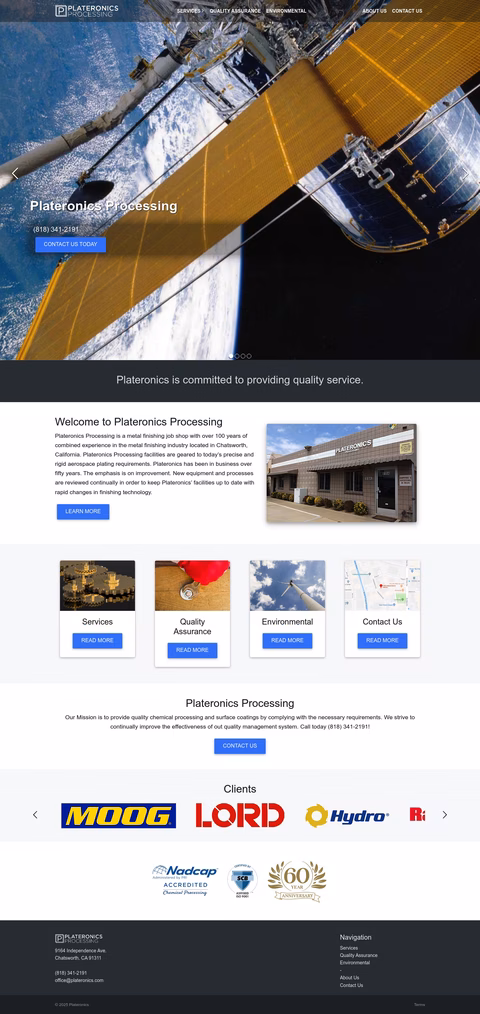 Plateronics-Processing Homepage 1440px