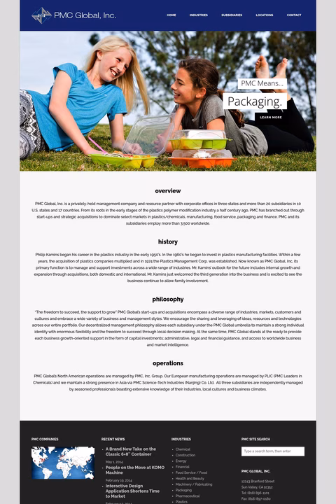 Pmc-Global-Inc Homepage 1440px