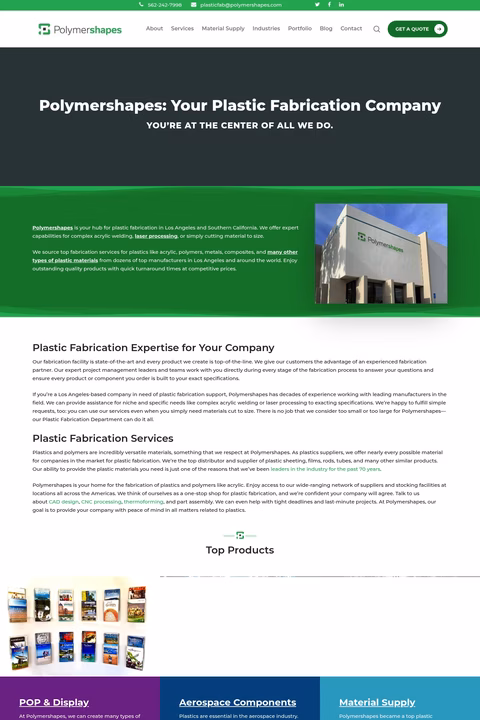 Polymershapes Homepage 1440px