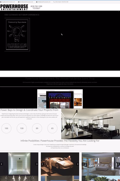 Powerhouse-Entertainment Homepage 1440px