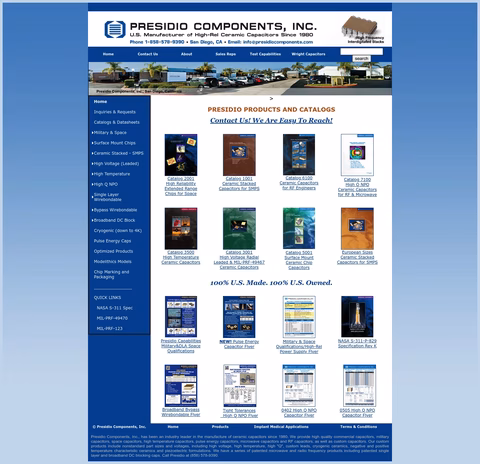 Presidio-Components Homepage 1440px