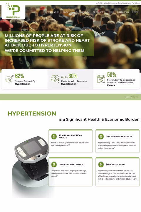 Pressao-Medical Homepage 1440px