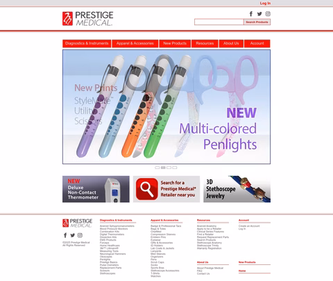Prestige-Medical Homepage 1440px