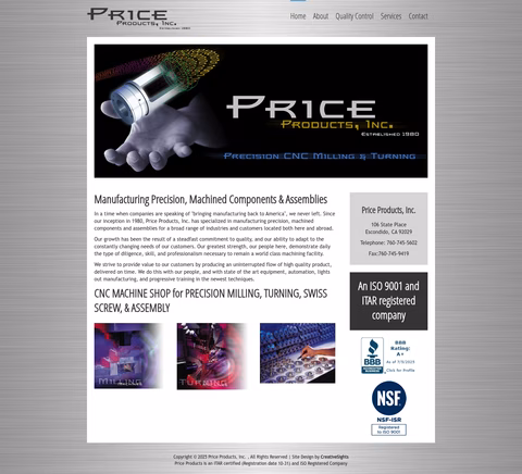Price-Products Homepage 1440px