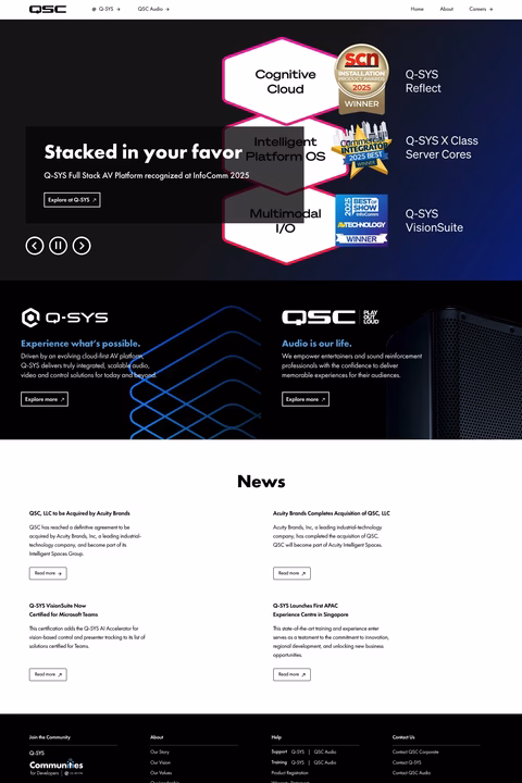 Qsc-Audio-Products Homepage 1440px