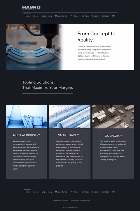 Ramko Homepage 1440px