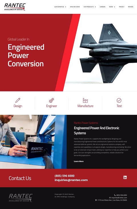 Rantec-Power-Systems Homepage 1440px