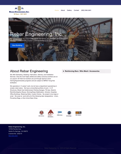 Rebar-Engineering Homepage 1440px