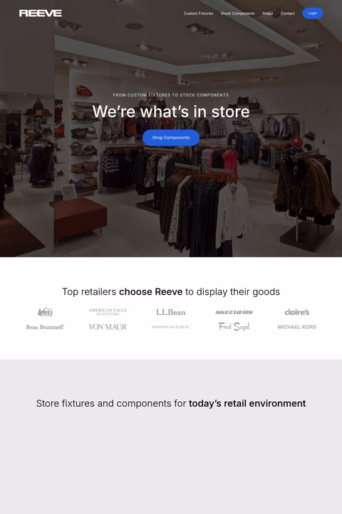 Reeve-Store-Equipment-Co Homepage 1440px