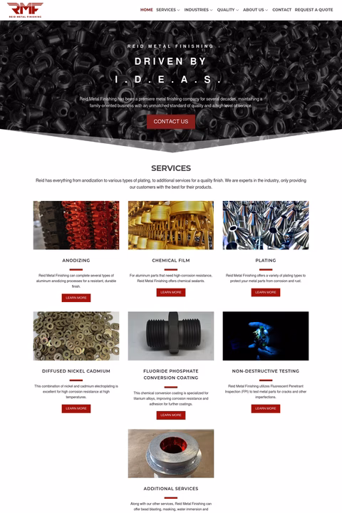 Reid-Metal-Finishing Homepage 1440px