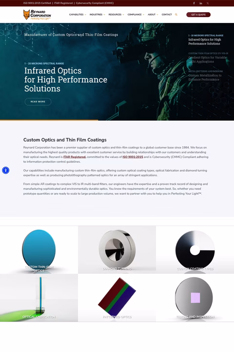 Reynard-Corporation Homepage 1440px