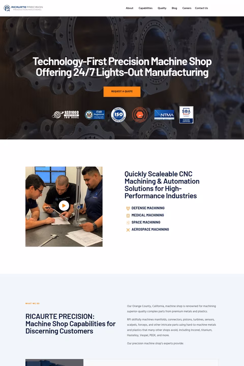 Ricaurte Homepage 1440px