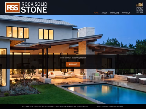 Rock-Solid-Stone Homepage 1440px