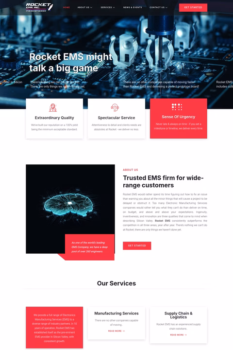 Rocket-Ems Homepage 1440px