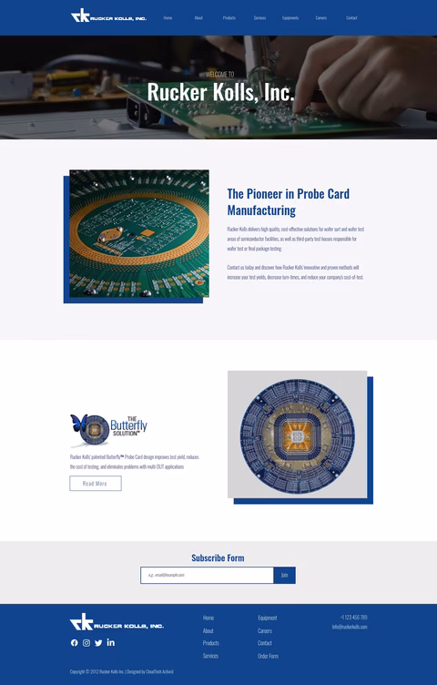 Rucker-Kolls Homepage 1440px