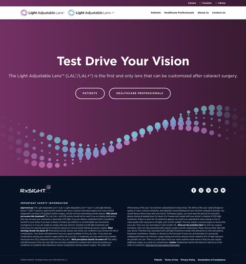 Rxsight-Inc Homepage 1440px